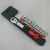 Conjunto de 12 Peças Xiaofei Transfronteiriço Conjunto Completo de Chaves de Soquete 1/4 Chave de Catraca Caixa de Ferramentas para Reparo Automotivo Conjunto Combinado