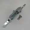 Cerradura de biela MS828 de aleación de zinc con colgante plateado, cerradura de puerta de gabinete industrial, cerradura de puerta de chasis de red de comunicación