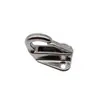 Gancho de resorte de acero inoxidable 316 de 42.5 mm gancho para guardabarros Gancho marino para yates