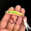 Wanya plato de hierro pequeño anzuelo de pesca señuelo artificial equipo de pesca plato de hierro Luya señuelo metálico señuelo de plomo pesca imitación sistema japonés