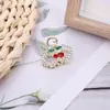 Pinza para el Cabello Nueva de Cereza para Niñas, Pinza de Garra Pequeña Mini de Princesa Accesorio para el Cabello, Pinza Lateral para Flequillo, Pinza de Garra Pequeña para Flequillo