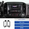 Adecuado para 14-18 Gmc 1500 Modificación de Interior de Coche Marco Decorativo Negro Piano para Salida de Aire Pegatina Decorativa