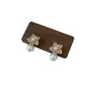Pendientes de Flor Destello Diamante Perla 2025 Nueva Moda Elegantes Versátiles Sentido de Alta Gama Pendientes de Nicho Simples para Mujer