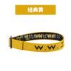 Pulsera Tejida de Cuerda Jacquard con Letra Wwjd Europea y Americana Transfronteriza, Pulsera de Muñeca Unisex, Pulsera de Correa Tejida