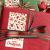 Al Por Mayor Punto Caliente Pegatinas de Feliz Navidad Pegatinas para Sellar Cajas de Aviones Pegatinas Decorativas para Regalos Pegatinas de Sellado Etiquetas Autoadhesivas