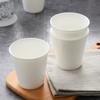 Taza de Porcelana de Hueso Blanco Puro Taza Linda Creativa Taza de Regalo Taza de Agua para Pareja Taza de Café Taza de Leche