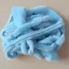 Tiras de Pelo Sintético de Mink en Stock de 1 cm para Hanfu, Cheongsam, Botas, Flecos, Danza del León, Juguetes de Navidad, Decoración DIY y Accesorios de Tiras de Pelo
