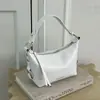 Bolsa transfronteiriça de grande capacidade, novo modelo outono 2026, bolsa de ombro única sob o braço, bolsa crossbody tipo bolinho vintage simples de alta qualidade