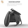 Grip para console Switch OLED com suporte e armazenamento de cartões de jogo, capa protetora integrada para o controle NS OLED