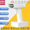 Deli 14970Wb Scanner de Código de Barras Unidimensional e Bidimensional Bluetooth Sem Fio para Armazenamento, Logística, Varejo e Conexão Bluetooth com Celular