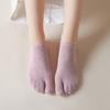 Calcetines de Dos Dedos para Mujer Novedad Comercio Exterior Transfronterizos de Caña Corta Primavera y Otoño Cuatro Estaciones Calcetines de Dedos Estilo Coreano Japonés Calcetines de Dos Dedos