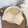 Lingerie Sem Costura para Mulheres, Fina de Verão, Push-Up para Seios Pequenos, Lingerie com Alça Fina (Spaghetti), Base Líquida Anti-Queda, Beleza Invisível nas Costas