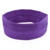 Faixa de Cabeça de Cor Sólida Mais Vendida Transfronteiriça Alta Elasticidade Esportiva Yoga Fitness Corrida Antiderrapante Absorvente de Suor Lenço de Cabeça Faixa de Cabeça