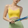 Sutiã esportivo feminino de novo estilo com lindo design nas costas, top colete esportivo de alta intensidade à prova de choque, top de ioga justo, sutiã de ginástica