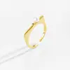 Anillo de Piedra de la Suerte Colorido de Moda y de Alta Gama con Apertura Ajustable e Índice Incrustado con Circonita para Mujer con Diseño Versátil
