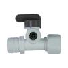 Válvula de bola de tres vías para entrada de purificador de agua, de 4 puntos a 2 puntos, válvula de 3 puntos dividida, interruptor combinado/accesorios para purificador de agua
