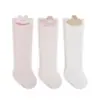Nuevos calcetines de otoño de dibujos animados hasta la rodilla para bebés, de corte holgado y no restrictivos, adecuados para niños y niñas, recién nacidos e infantes