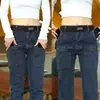 Moda reta simples cintura média-alta japonesa jeans novo moda jovem moda verão moda calças masculinas atacado