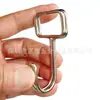 Cuerda de Cinta Cinta Sólida Doble Línea Gancho de Metal Tienda de Campaña Exterior Cortina para el Cielo Camping Gancho en S Transfronterizo en stock