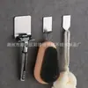 Soporte de Acero Inoxidable sin Taladro para Navaja y Taza de Afeitar, Gancho para Baño, Gancho para Cocina