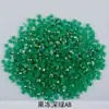 Pedras de Resina Strass Flatback Redondo Iridescente Gelatina Strass AB DIY Capa de Celular Strass Autocolante Acessórios de Joalheria Strass Coloridos para Unhas