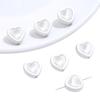 Cuentas de Vidrio de Doble Cara Color Macarrón Corazón Estrella Cuentas Sueltas Hechas a Mano DIY Pulsera Collar Accesorios