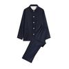 Pijama estilo Muji de buen producto de otoño e invierno de algodón lavado de doble capa para mujer, ropa para el hogar de doble capa, ropa para el hogar de algodón puro para pareja