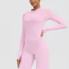 Jaqueta Esportiva Transfronteiriça com Zíper Escovado Gola Baixa Slim Fit Respirável Secagem Rápida para Corrida Casual Fitness Yoga Feminino