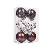 Suprimentos de Natal PET transparente bola de Natal bola de plástico bola de Natal caixa de presente decorações de árvore de Natal peças penduradas