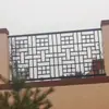 Barandillas de Hierro Forjado, Barandillas de Balcón, Fábrica de Soldadura, Cercas de Comunidad, Muros de Patio, Protección de Aislamiento, Cercas de Acero Cuadrado Galvanizado