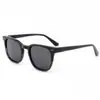 Nuevas Gafas de Sol Marrones Europeas y Americanas Gafas de Sol de Acetato para Hombres y Mujeres Tendencia Retro Gafas de Sol Polarizadas Moda Gafas de Sol de Moda