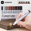 Bolígrafo de Reparación de Color para Muebles, Bolígrafo de Retoque de Veta de Madera, Reparación de Rayones y Manchas Blancas, Sellado de Bordes, Reparación de Madera, Retoque de Pintura de Mesa de Centro, Reparación de Pintura de Sofá