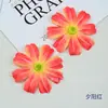 Tocado de Cabeza de Flor de Gerbera Simulada, Caja de Flores de Girasol, Flor de Estrella, Arreglo Floral de Boda, Accesorios para Ramo de Flores Artificiales