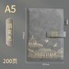 Set de Regalo de Caja para Cuaderno A5 de Negocios con Logo Personalizado, Productos Culturales y Creativos para Maestros, Estilo Chino, Bloc de Notas de Estilo Antiguo, Libro de Registro, Planificador