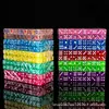 Dados Transparentes de Cristal Juguete Digital Colorido Acrílico para Niños Tamiz Mahjong Ktv Bar Dados de Plástico