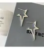 Brincos de Estrela para Mulheres, Brincos com Pino de Prata S925, Novo Estilo Popular 2025, Brincos Masculinos de Alta Qualidade, Design de Nicho