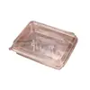 Caixa Blister Transparente de Fábrica para Animais de Estimação com Dois Compartimentos e Pilares Fixos para Mousse, Doces Assados e Embalagem para Viagem, Personalizável com Logo