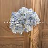 256 piezas de hortensia de rama única cifrado hortensia floral pequeña fresca boda pared de flores suaves flor piruleta hortensia