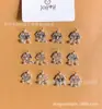 Ding Reputação Prata 925 Sino do Zodíaco Pingente de Cadeado Moda Simples Peça Única Cabelo