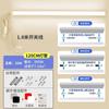 Enchufe para Baño Lavabo de Baño Cabezal de Luz de Espejo con Interruptor Sin Perforación Instalación Luz Suplementaria para Maquillaje Tubo LED