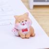Lindo mini perro Chai, adorno decorativo para escritorio de oficina, consola de coche, accesorio interior de coche, regalo para mujeres.