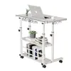 Mesa de Cabeceira Simples, Mesa com Altura Ajustável, Mesa de Cabeceira Multifuncional com Altura Ajustável, Suporte para Laptop para Cama