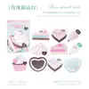 Cafetería Poesía de Azúcar Rosa: Un juego de pegatinas con diseños dulces y vintage, perfecto para journaling, scrapbooking, proyectos de bricolaje y decoración