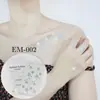 Nuevas Pegatinas de Tatuaje de Flores Impermeables de Rui Ka Long, Pegatinas Faciales, Pegatinas para Brazos, Unisex, Pequeñas Pegatinas de Margarita Más Vendidas