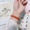 Pulsera Congelada de Lichi Accesorios Antiguos Gruesos Pulsera Guifei Novia Tira Redonda Pulsera de Belleza Accesorios Étnicos Exquisitos Venta al por mayor