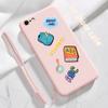 Amazon Volta às Aulas Temporada Pequenos Acessórios de Joalheria DIY Pvc Patches de Cola Macia Capa de Celular Decoração de Desenho Animado Plano Atacado