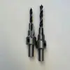 Broca Avellanadora de Doble Filo Broca Avellanadora de Tres Pasos y Tres Puntas de Dos Filos para Carpintería Broca Cónica Autocentradora Broca para Carpintería