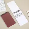 Caderno com Encadernação Espiral em Estoque, Caderno Simples Espesso Personalizado para Reuniões de Escritório, Bloco de Notas com Pauta Específico para Estudantes com Acabamento Fosco