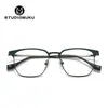Gafas Muku de Studiomuku, Puedes Sentirte Seguro Incluso si No Eres Guapo, Montura de Gafas Cuadrada para Cejas, Montura de Gafas con Efecto Adelgazante