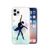 Adecuado para Funda de Teléfono Móvil Iphone17, Nuevo Modelo de Exportación, Bailarina, Chica Bailando, Funda Suave Transparente para Teléfono Móvil